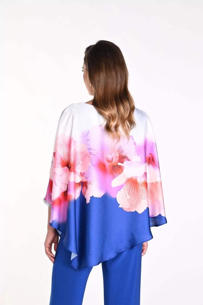 Frank Lyman Woven Top Marine 242162