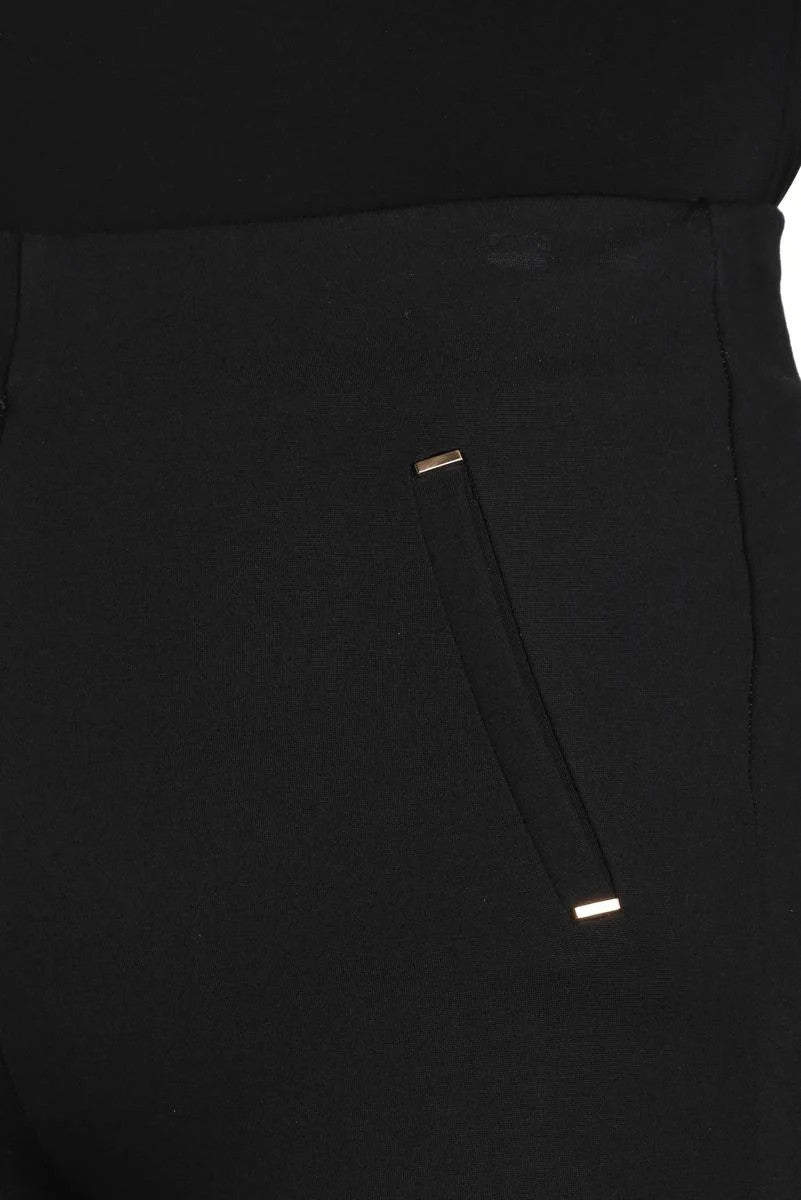 Frank Lyman Black Knit Pant 243441U