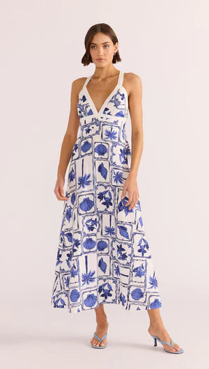 Minkpink Sylvie Panel Midi Dress