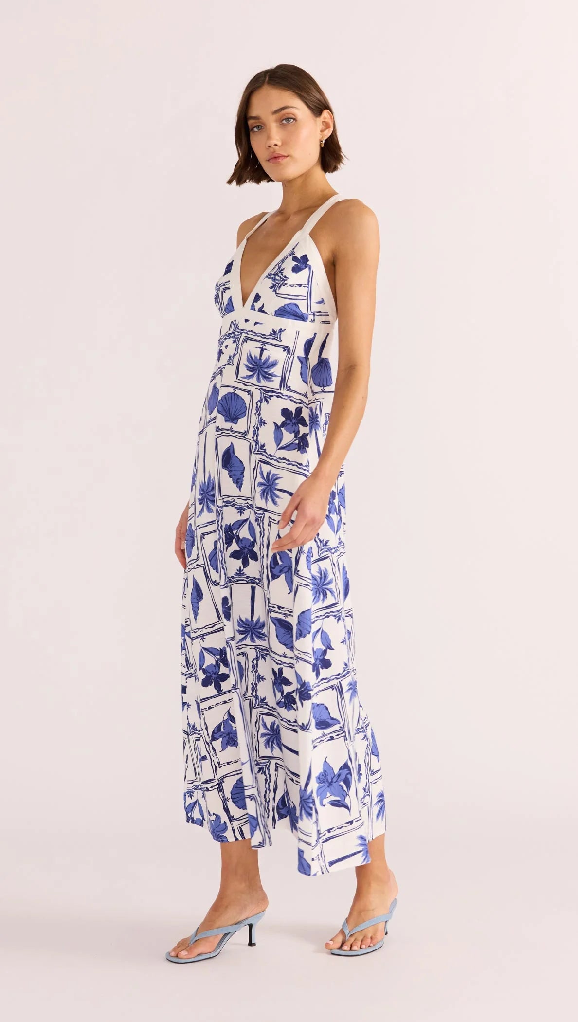 Minkpink Sylvie Panel Midi Dress