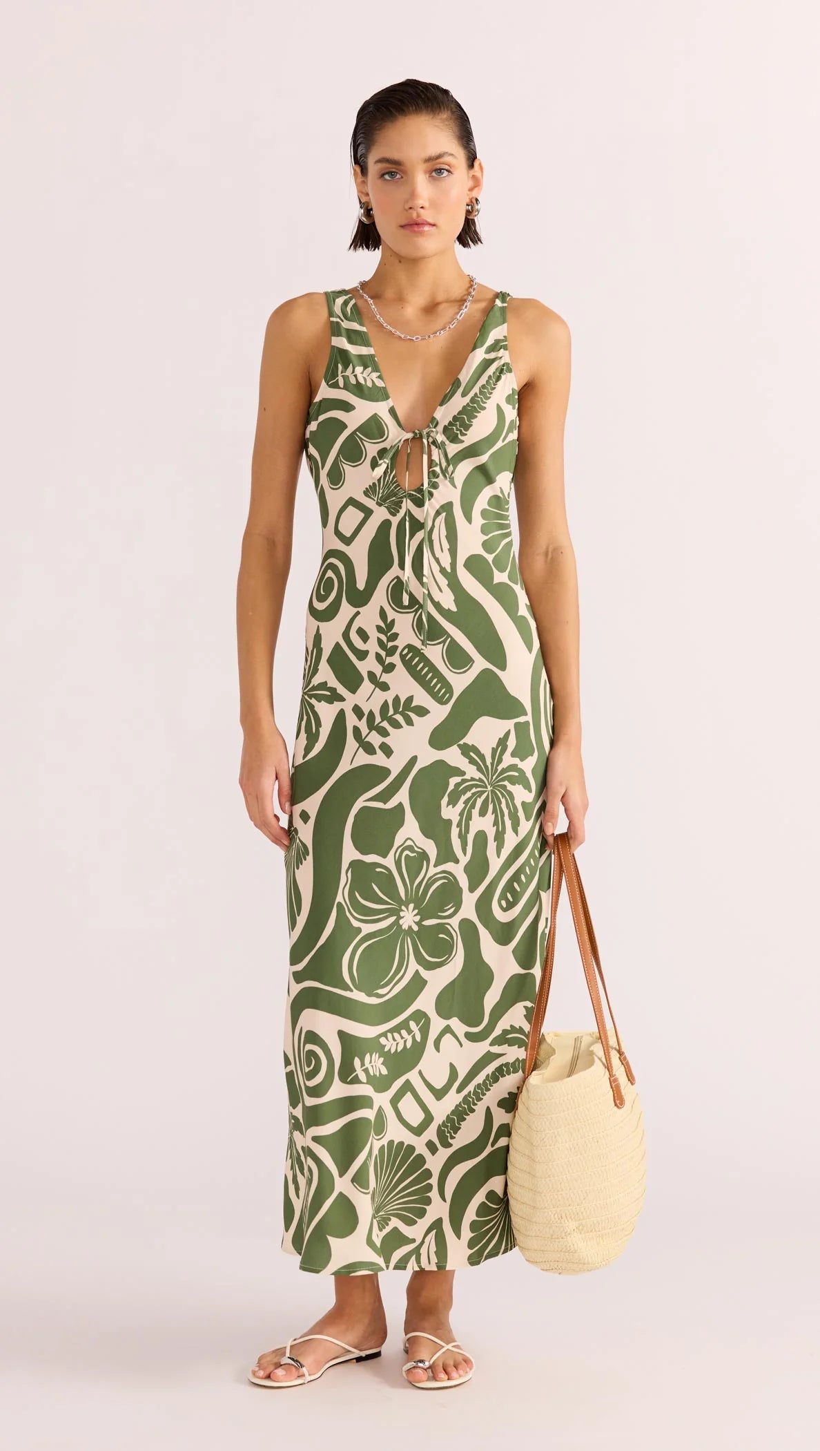 Minkpink Amos Keyhole Midi Dress IS2501452