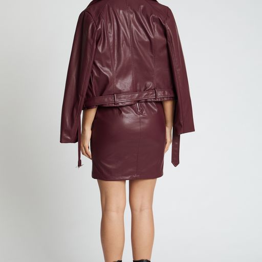 Honey & Beau - Futura Jacket Wine