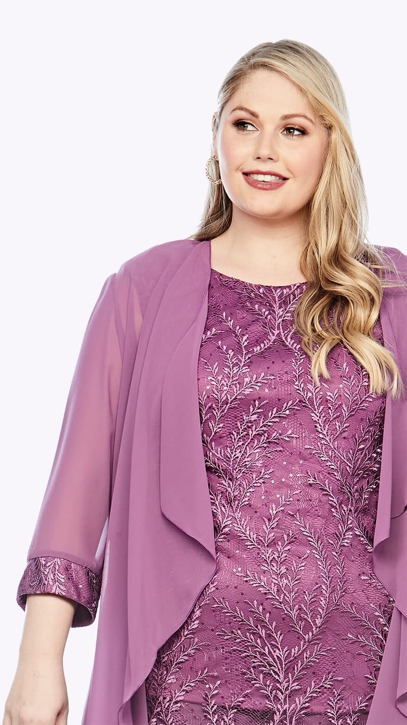 Layla Jones Cerise 3 piece outfit