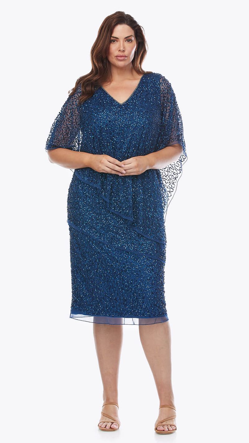 Layla Jones Sequin short layered dress LJ0429