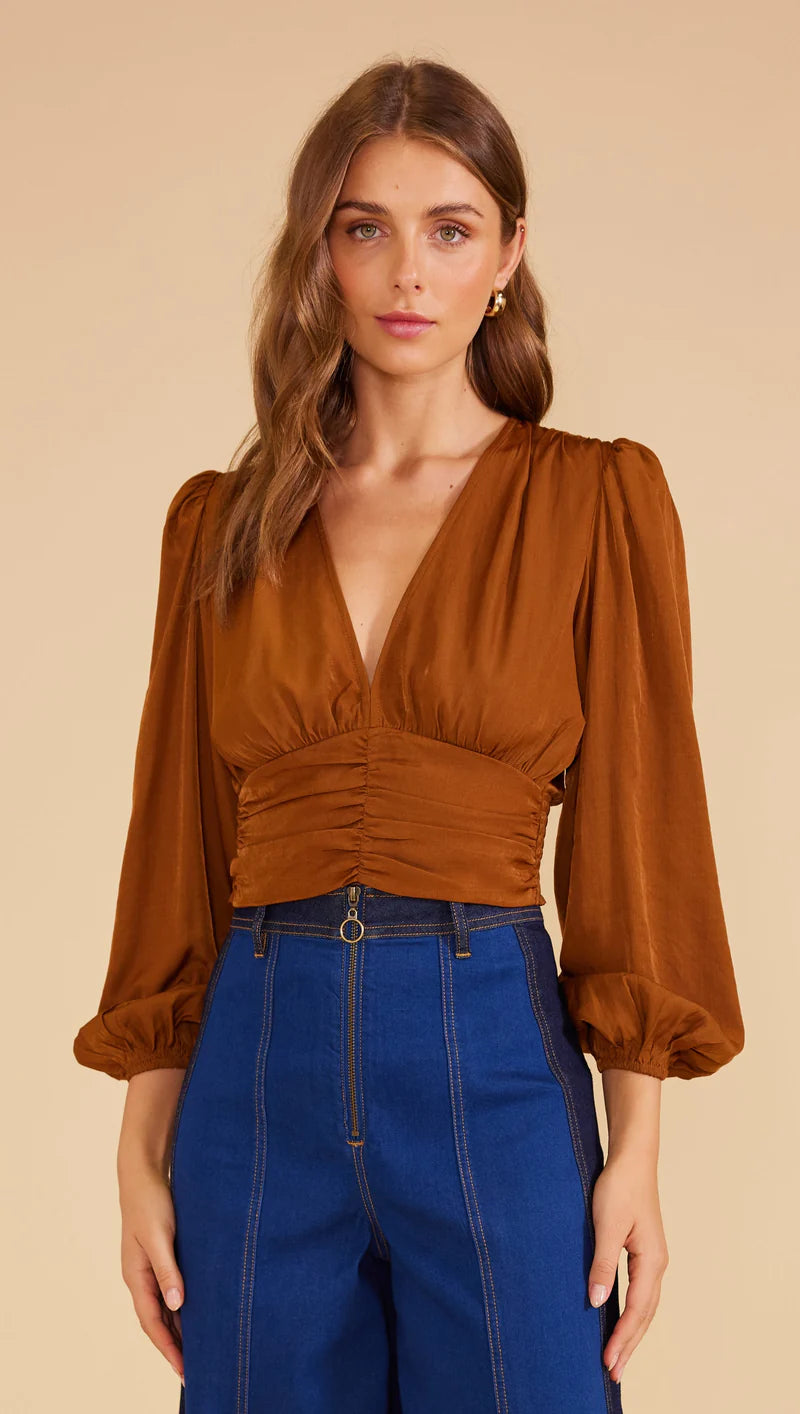 Minkpink - Clara Top - Rust