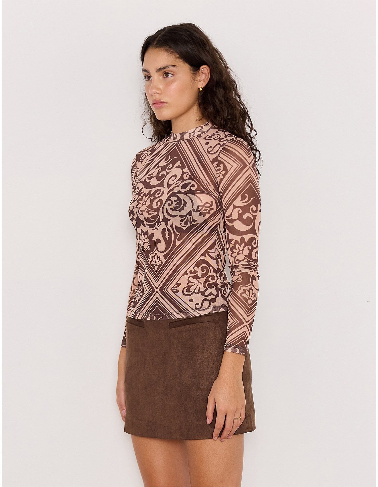 Minkpink Lumi Mesh Top MG2503001
