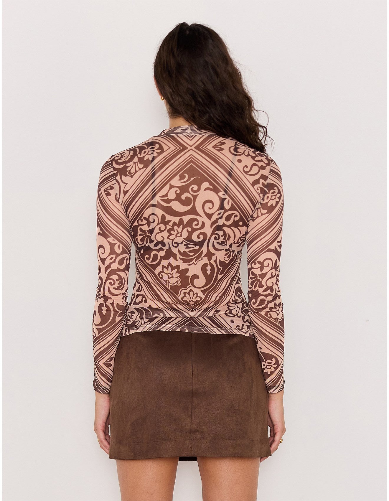 Minkpink Lumi Mesh Top MG2503001