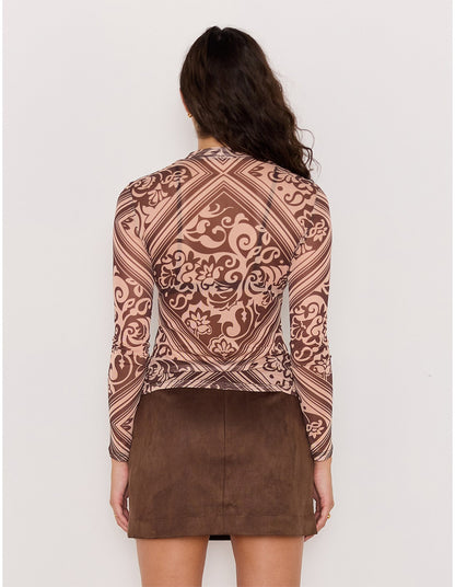Minkpink Lumi Mesh Top MG2503001