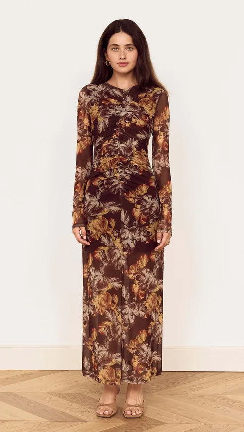 Minkpink Tahlia Mesh Midi Dress MG2603052