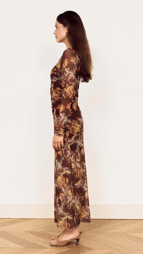 Minkpink Tahlia Mesh Midi Dress MG2603052
