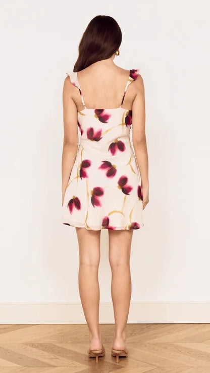 Minkpink Emery Ruffled Bias Mini Dress MG2603559