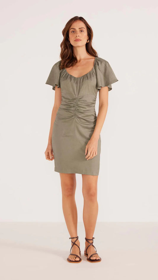 Minkpink - Willa Ruched Mini Dress