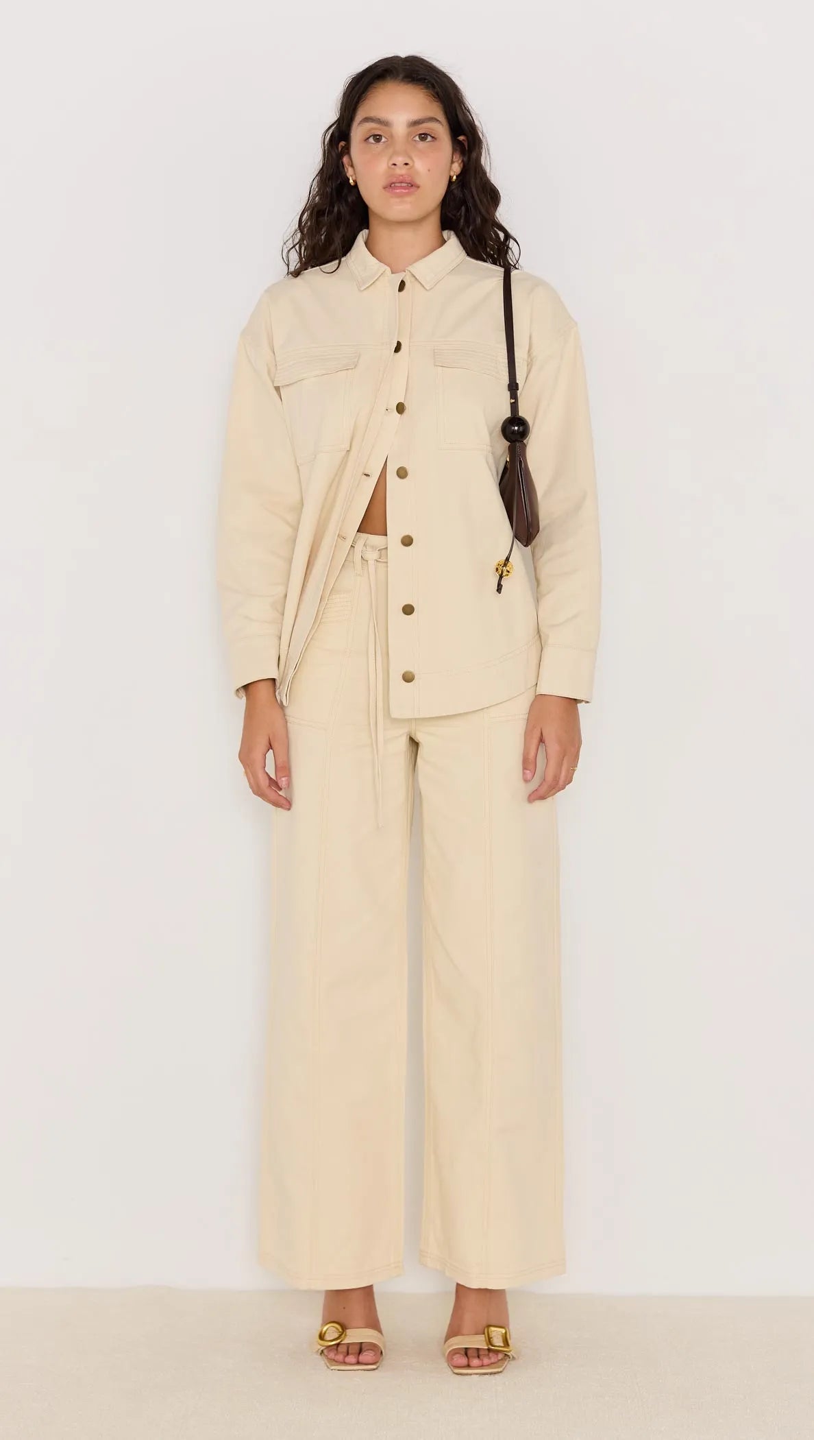 JANE DRILL STRAIGHT LEG PANT MG2502534
