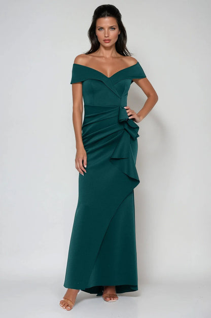 Ellie D1068 Emerald Deena Gown