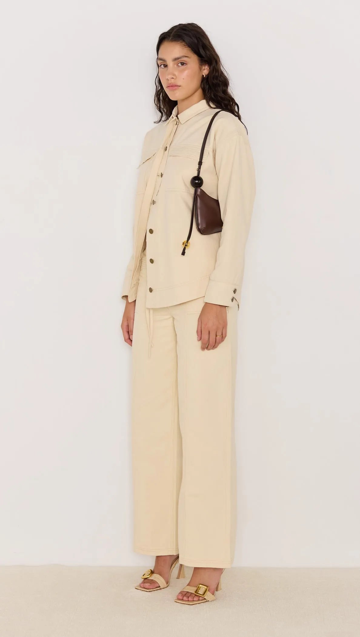 JANE DRILL STRAIGHT LEG PANT MG2502534