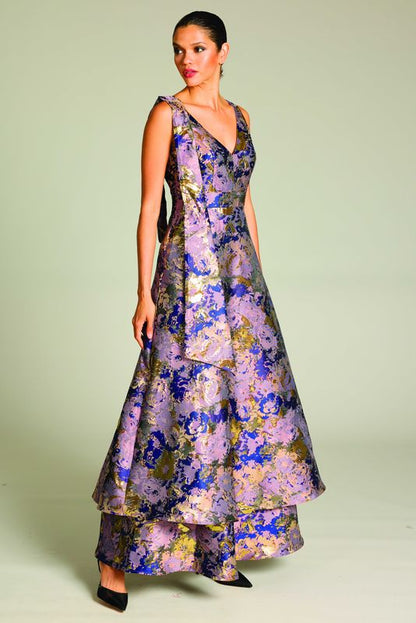 Romance -Bria Bow Maxi Gold / Purple