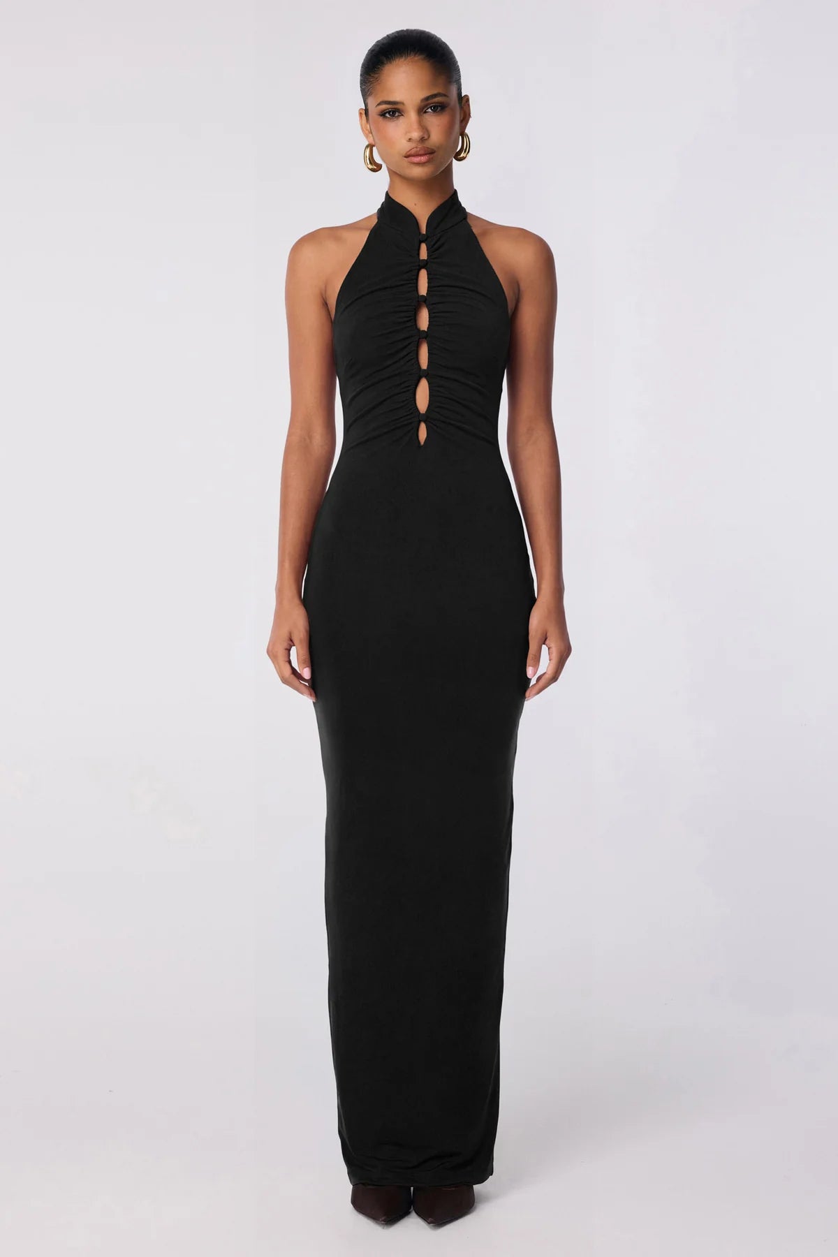 Nookie Icon Halter Maxi NON2617