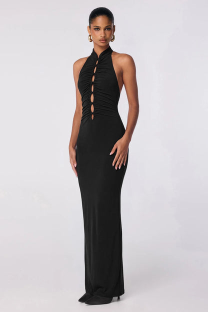 Nookie Icon Halter Maxi NON2617