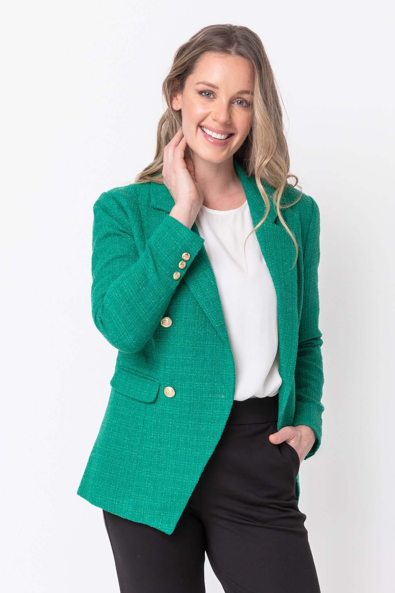 Jump - Boucle Blazer - Evergreen