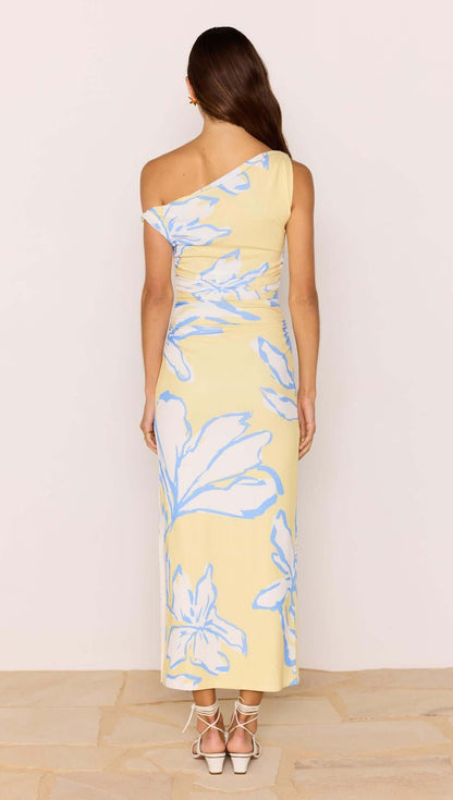 MINKPINK YELLOW AND BLUE FLORAL MG2504161