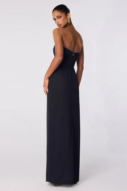 Nookie Palais Strapless Gown NON2602 Black