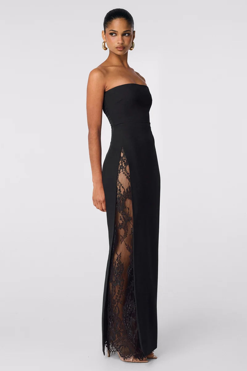 Nookie Palais Strapless Gown NON2602 Black