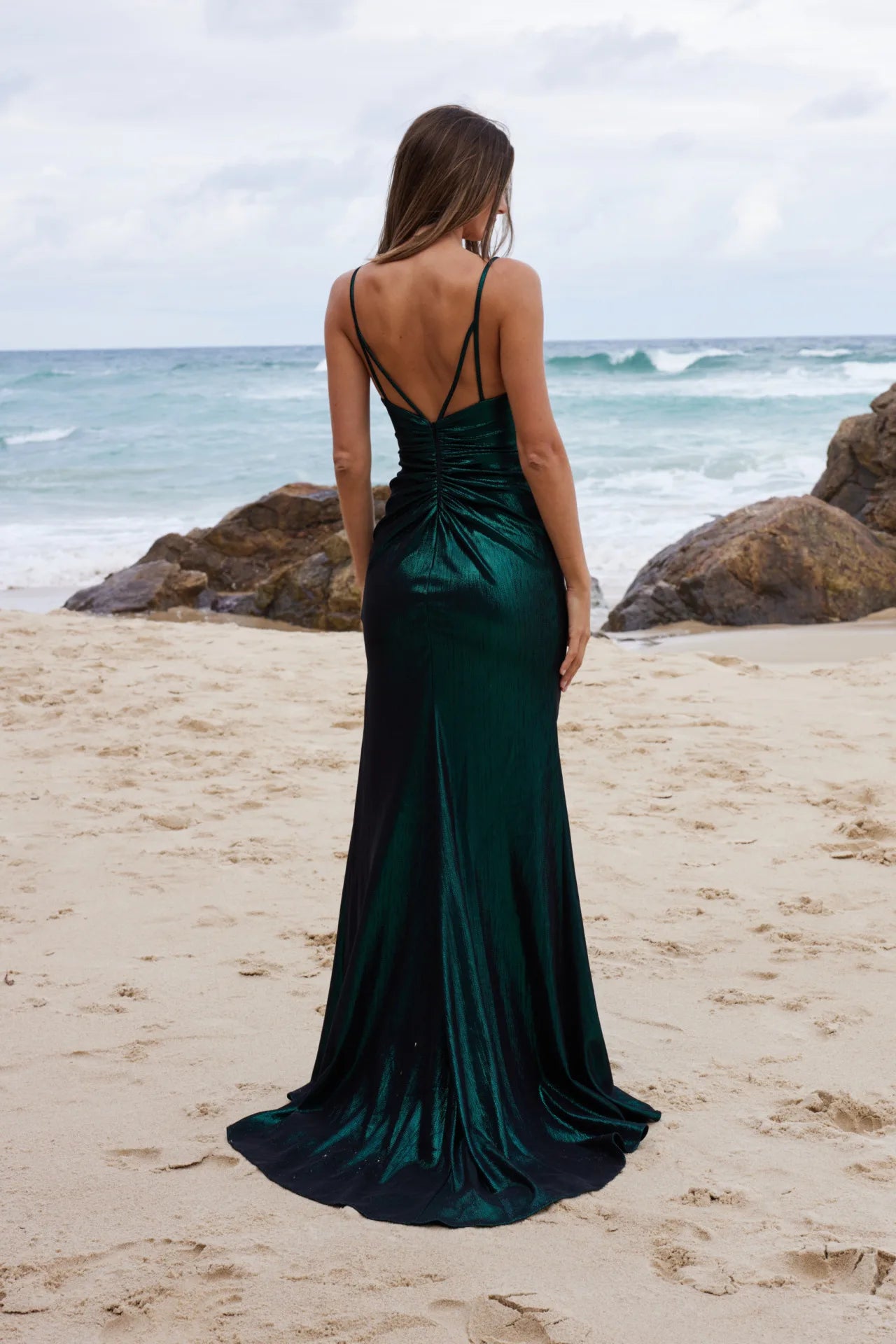 Tania Olsen - Lani Formal Dress - Emerald