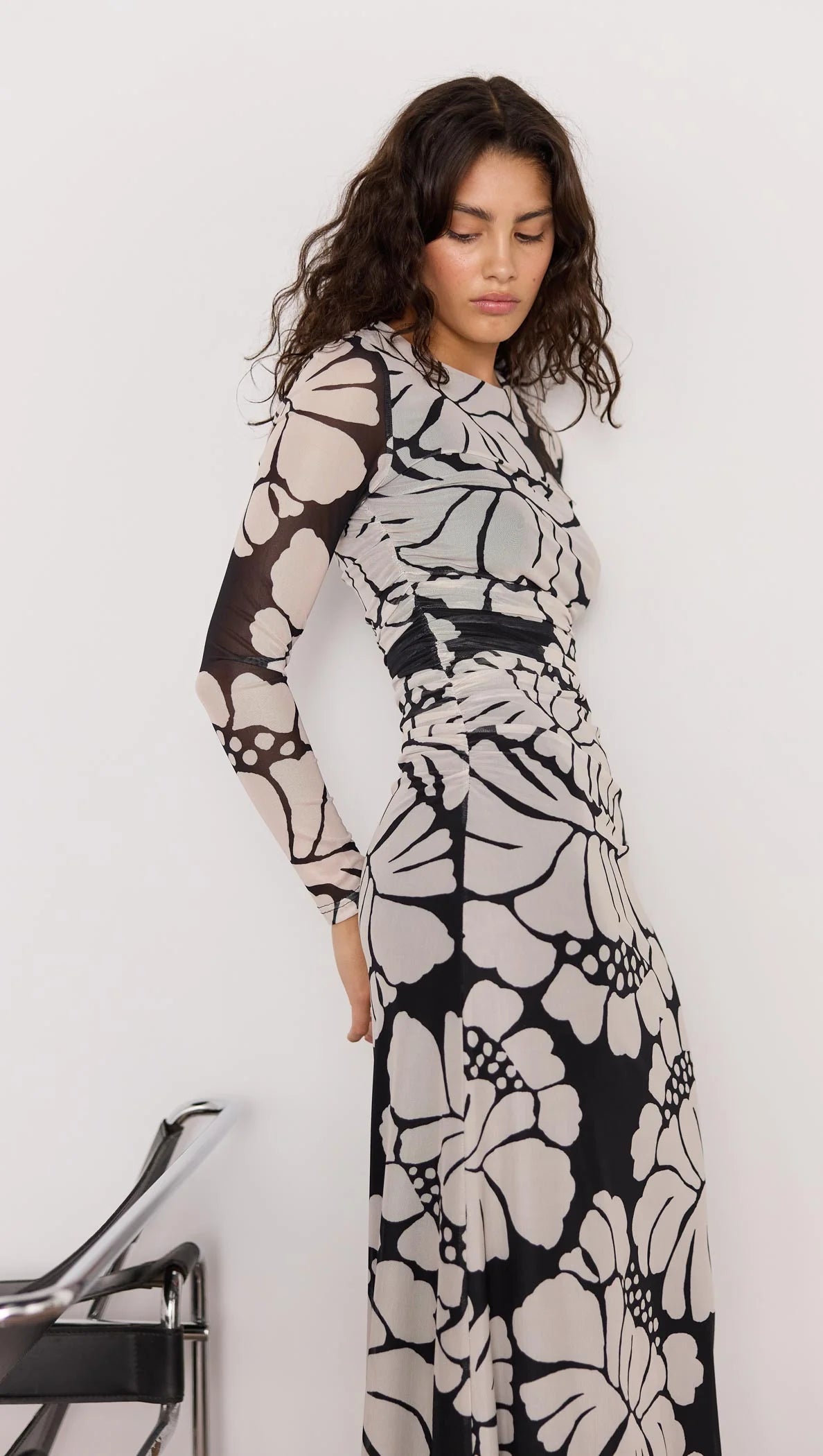 Minkpink Persephone Mesh Maxi Dress MG2502065