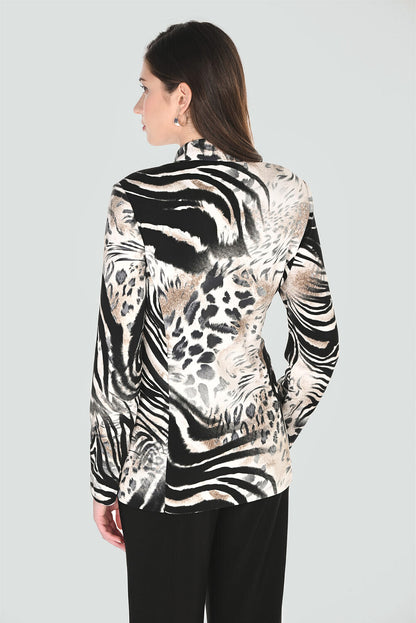Frank Lyman knit blazer Pearl / Black 263368