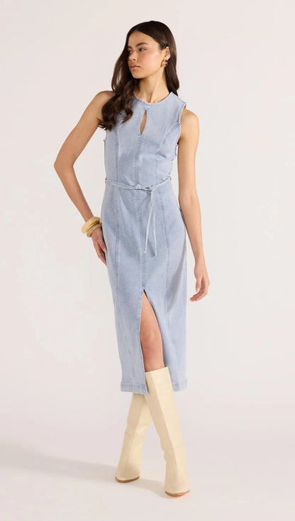 Minkpink Oliver Denim Midi Dress MG2502561