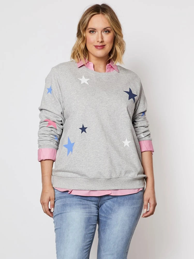 Gordon Smith - Star Sweater - Silver