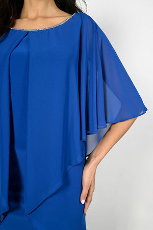 Frank Lyman Blue Woven Dress 229126