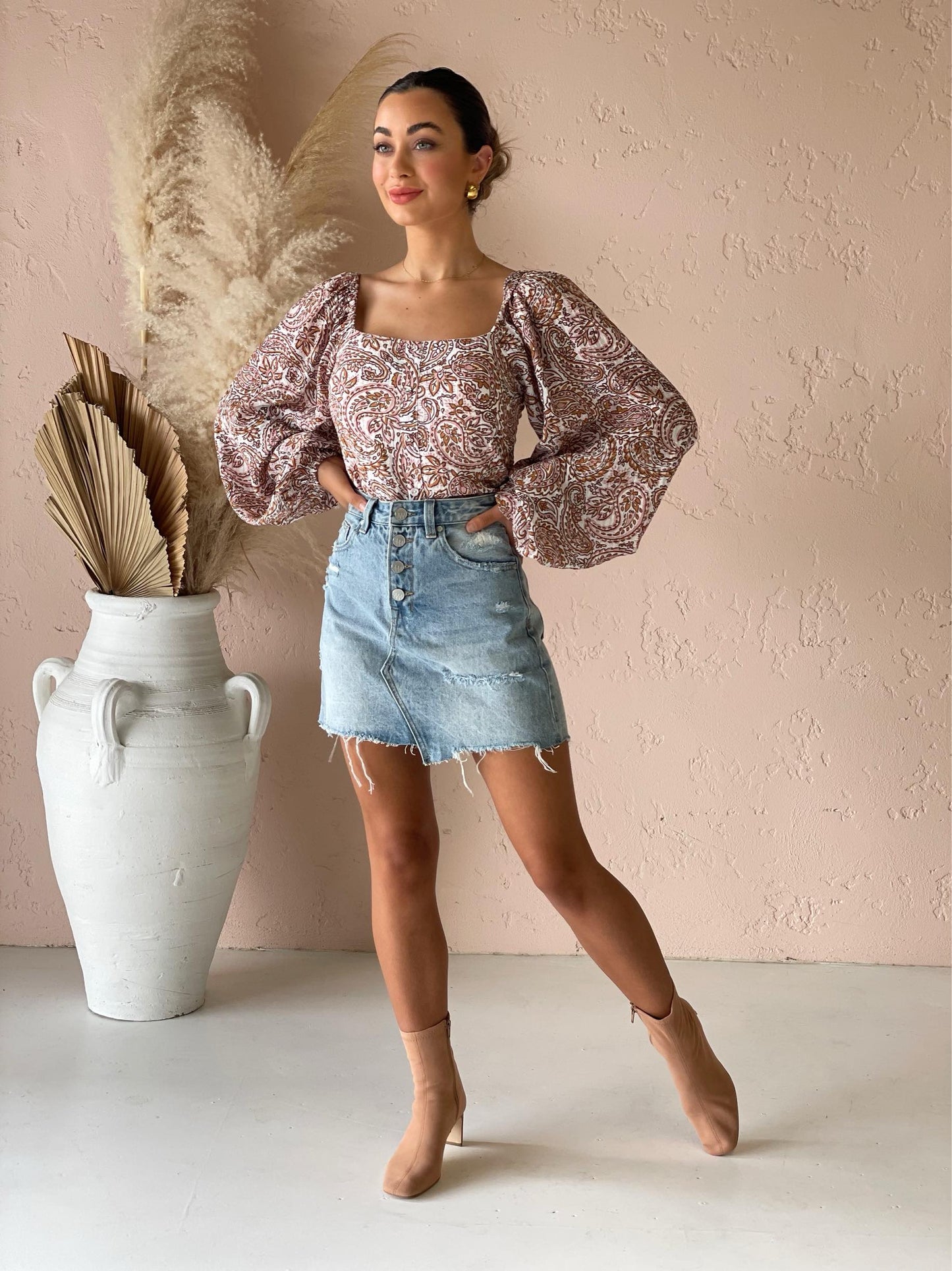 Minkpink - Jedda blouse - Paisley