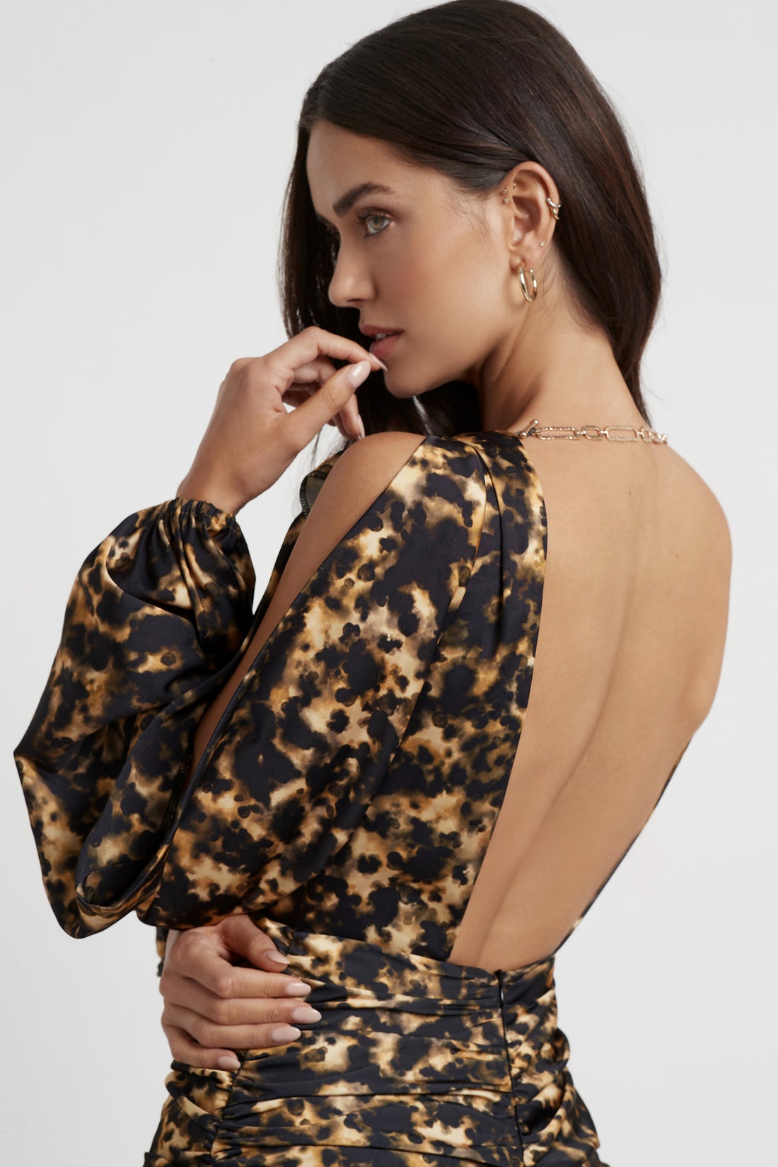 Lexi - Rosario Dress - Honey Ink Print