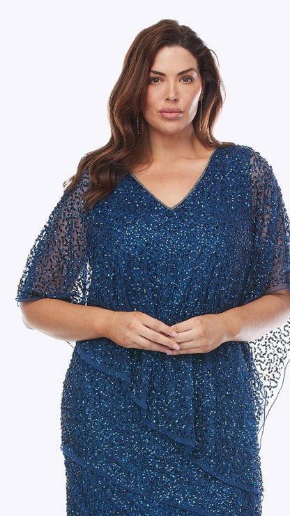 Layla Jones Sequin short layered dress LJ0429