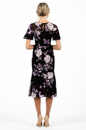 Bariano Hannah Sequin Lace Dress