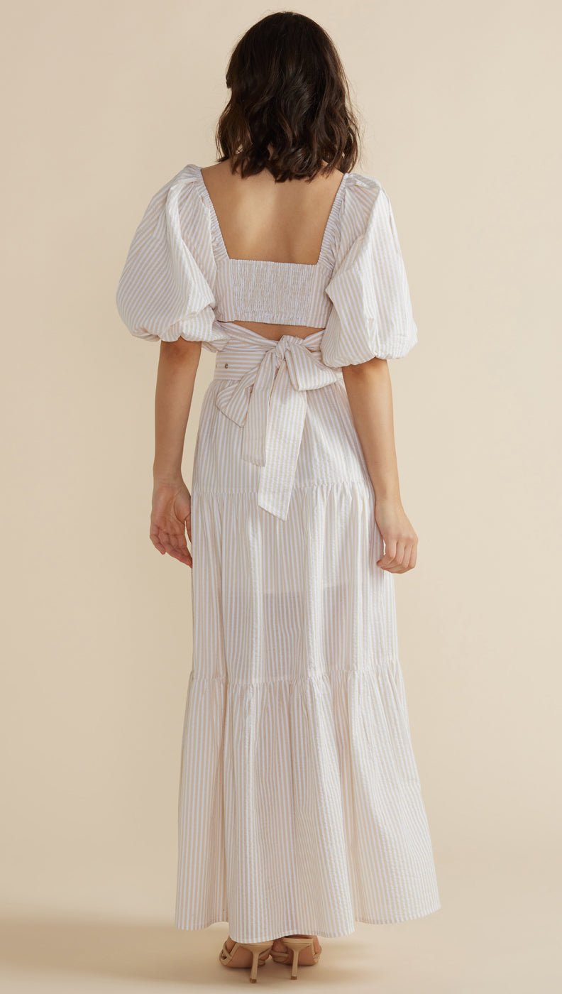 Minkpink Lune Midi Skirt and Tie Top