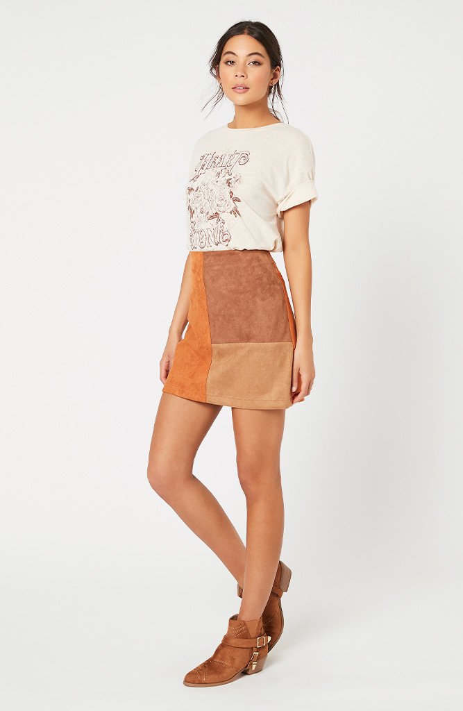 MinkPink Reuben Mini Skirt