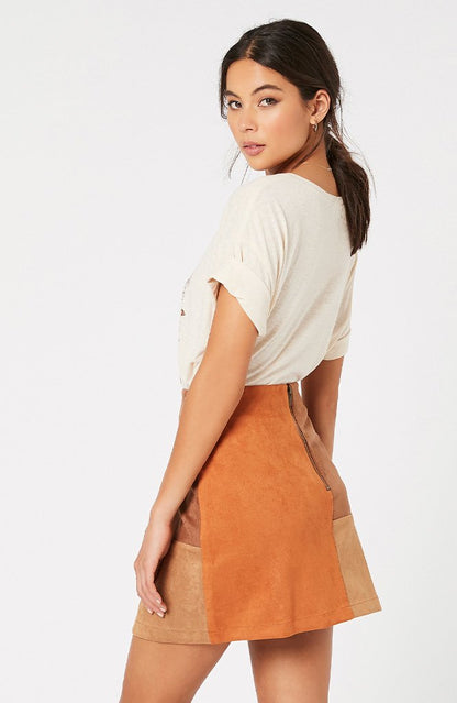 MinkPink Reuben Mini Skirt