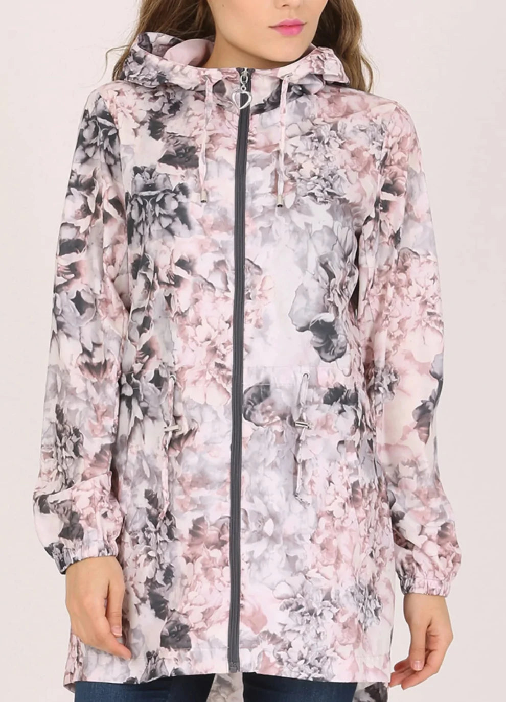David Barry Waterproof Jacket floral print