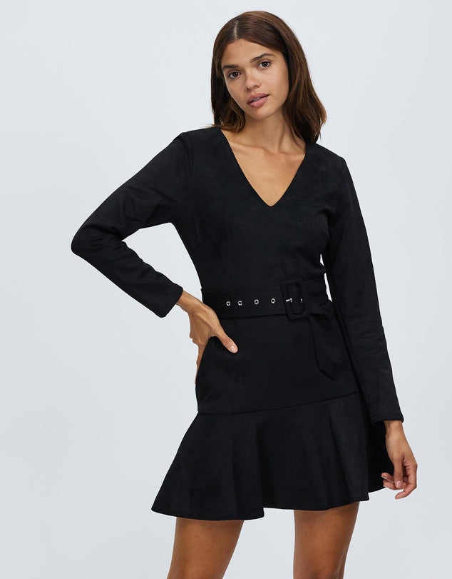 Honey and Beau - Wild Zebra Dress - Black